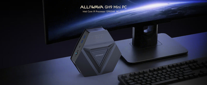 Mini PC GH9 Core i9: grande potenza, dimensioni ridotte.